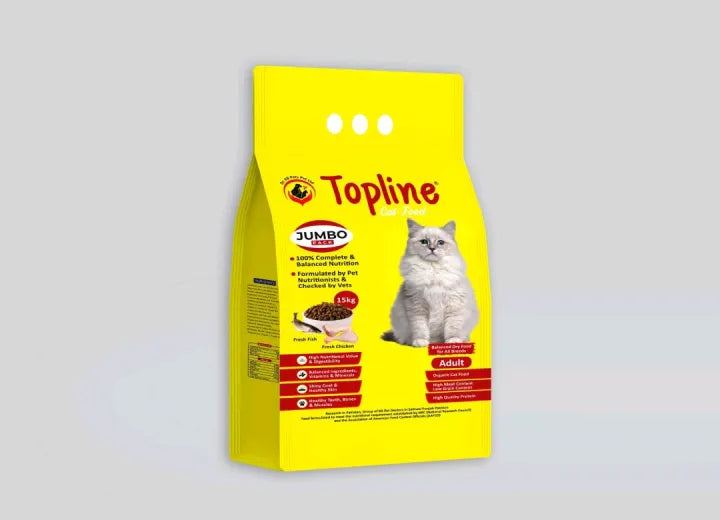 Topline Cat Food For Adults 1.2 Kg